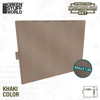 Green Stuff World - Miniature Camouflage Nets Khaki 1:45
