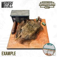 Green Stuff World - Miniature Camouflage Nets White 1:35