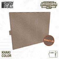 Green Stuff World - Miniature Camouflage Nets Khaki 1:35