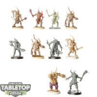 Death Guard - 10 x Poxwalkers - teilweise bemalt
