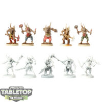 Death Guard - 10 x Poxwalkers - teilweise bemalt