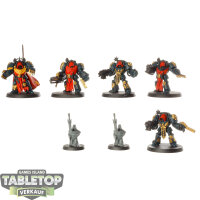 Dark Angels - 5 x Deathwing Terminator Squad - teilweise...