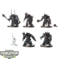 Dark Angels - 5 x Deathwing Knights klassisch - teilweise...