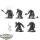 Dark Angels - 5 x Deathwing Knights klassisch - teilweise bemalt