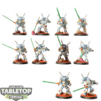 Grey Knights - 10x Grey Knights Interceptor Squad - bemalt