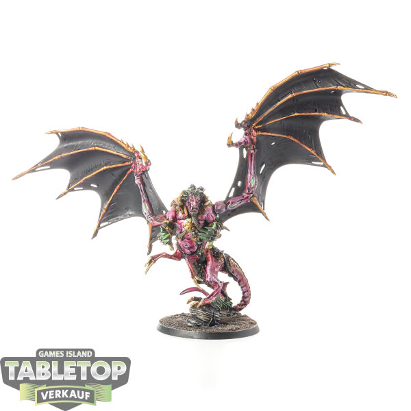 Chaos Daemons - Daemon Prince Eigenbau - bemalt