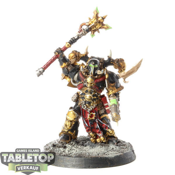 Chaos Space Marines - Chaos Lord klassisch - bemalt