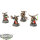 Chaos Space Marines - 4 Legionaries - bemalt