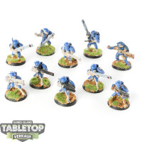 Tau Empire - 10 Fire Warriors Strike Team - teilweise bemalt