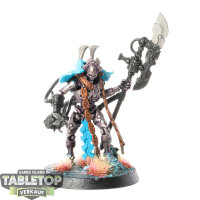 Necrons - Overlord with Tachyon Arrow - teilweise bemalt