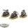 Ultramarines - 3 Outriders - bemalt