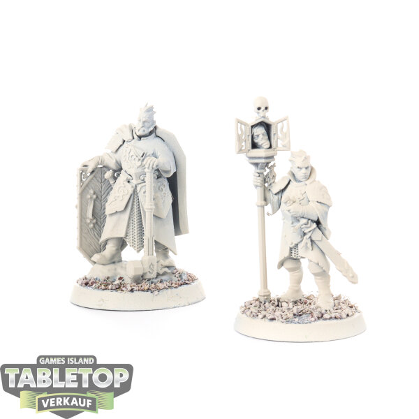Cities of Sigmar - Freeguild Marshal and Relic Envoy - grundiert