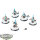 Fyreslayers - 5 x Hearthguard Berzerkers - teilweise bemalt