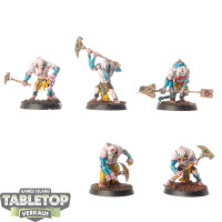 Genestealer Cults - 5 Aberrants - bemalt