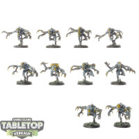 Genestealer Cults - 10 Genestealers klassisch - bemalt