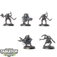 Genestealer Cults - 5 Hybrid Metamorphs - grundiert