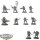 Genestealer Cults - 10 Neophyte Hybrids - bemalt