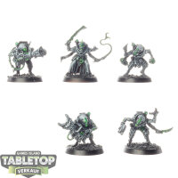 Genestealer Cults - 5 Hybrid Metamorphs - bemalt