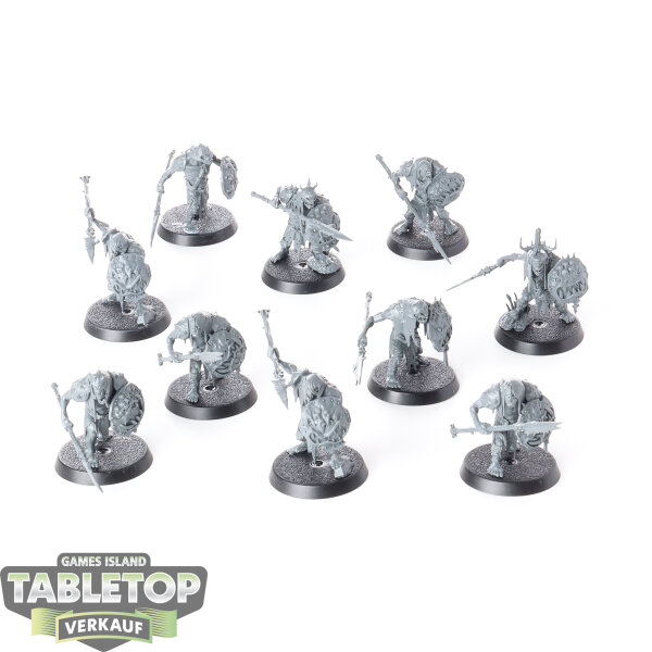 Orruk Warclans - 10x Gutrippaz - unbemalt