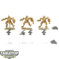 Tau Empire - 3x XV8 Crisis Battlesuit Team - teilweise...
