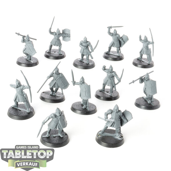 HdR Figuren - Gut - 12 Warriors of Minas Tirith™ - unbemalt