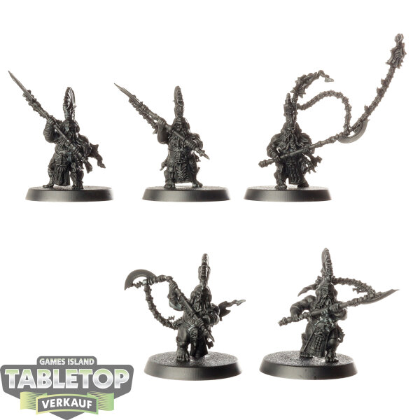 Fyreslayers - 5x Hearthguard Berzerkers - grundiert
