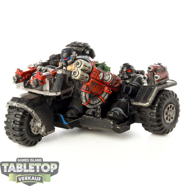 Dark Angels - Attack Bike - klassisch - bemalt