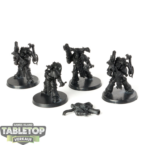 Chaos Space Marines - 4 Havocs - grundiert