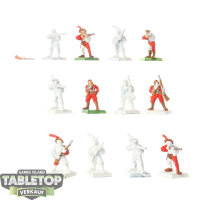 Empire of Man - 12 Handgunners - teilweise bemalt