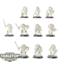 Cygnar - 10 Sword Knight Unit - unbemalt