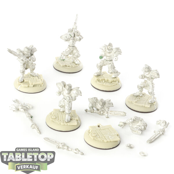 Cygnar - 6 Stormblade Infantry - unbemalt