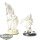 Cygnar - 2 Sword Knight Officer & Standard Bearer - unbemalt