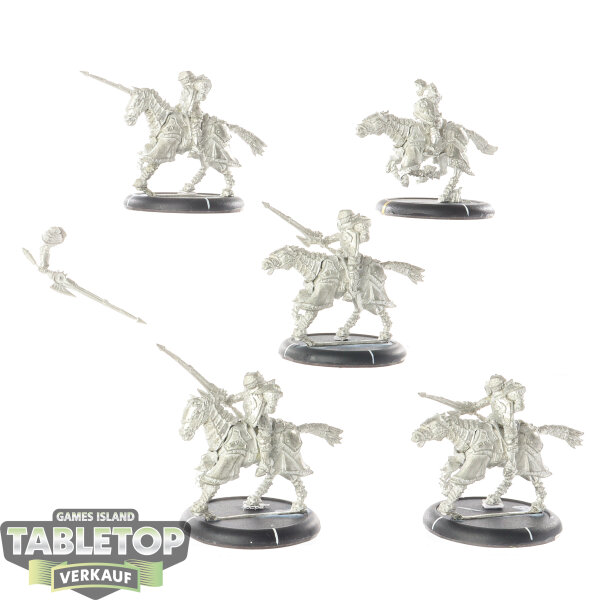 Cygnar - 5 Storm Lances - unbemalt