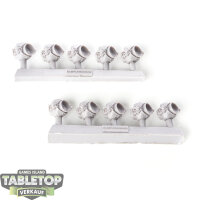 Horus Heresy - 10x World Eaters Torso - im Gussrahmen