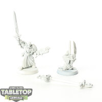 Dark Angels - Azrael, Supreme Grand Master - grundiert