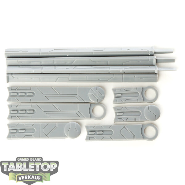 Star Wars: Legion - Movement Tools & Range Ruler - unbemalt