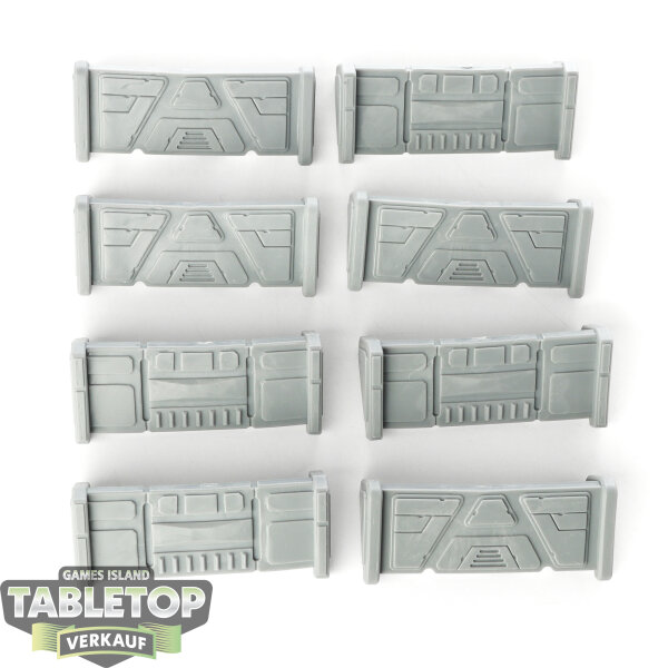 Star Wars: Legion - 8 Barricades Pack - unbemalt