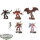Chaos Space Marines - 5 x Possessed klassisch - teilweise bemalt