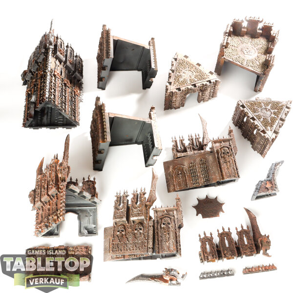 Gelände - Chaos Dreadhold Helfort - bemalt