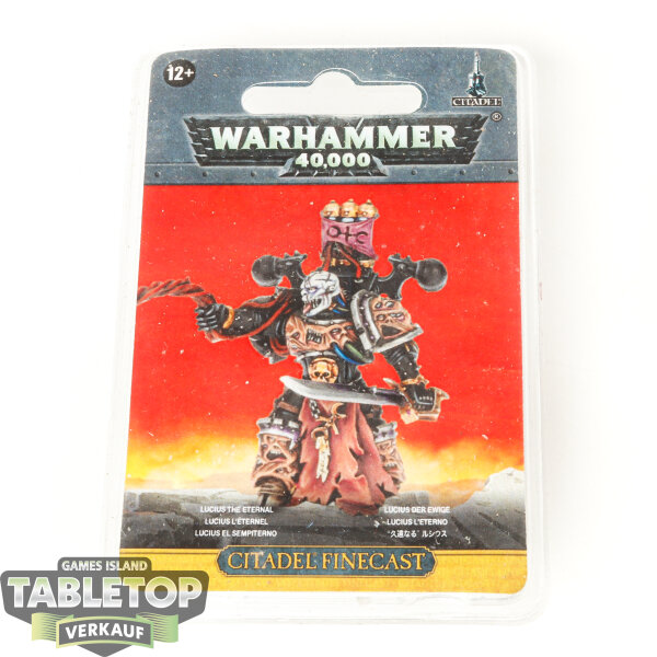 Chaos Space Marines - Lucius the Eternal klassisch - Originalverpackt / Neu