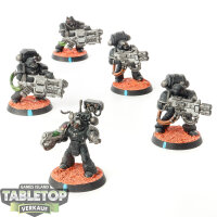 Space Marines - 5x Devastator Squad - bemalt