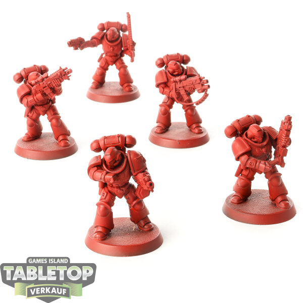 Space Marines - 5x Heavy Intercessors - grundiert
