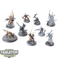 Slaves to Darkness - 9x Untamed Beasts - teilweise bemalt