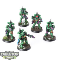 Space Marines - 5x Primaris Infiltrators - bemalt