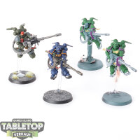 Space Marines - 4x Supressors  - teilweise bemalt