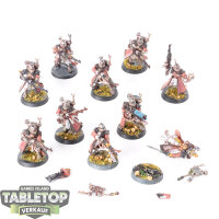 Adeptus Mechanicus - 10x Skitarii Vanguard - bemalt