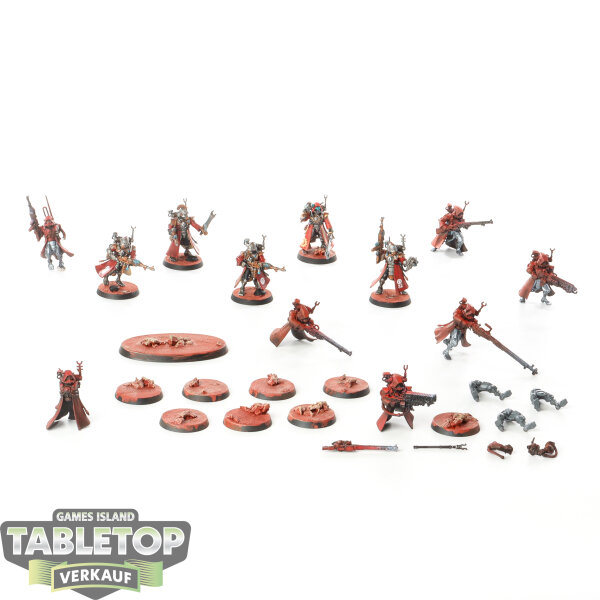 Adeptus Mechanicus - 13x Skitarii - teilweise gebaut