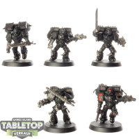 Blood Angels - 5 x Death Company - teilweise bemalt