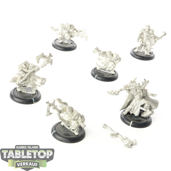 Circle Orboros - 6x Druids of Orboros - unbemalt