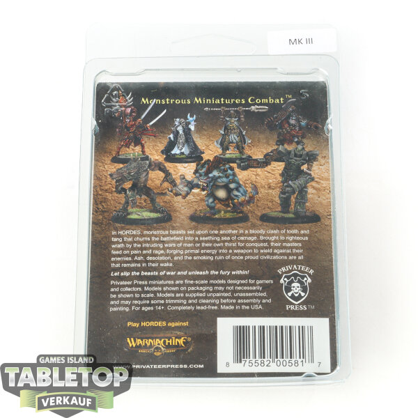 Skorne - Lord Assassin Morghoul - im Gussrahmen